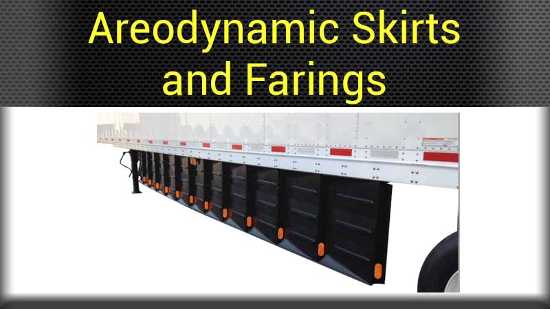 Aerodynamic Skirts and Fairings