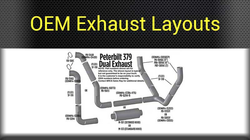 OEM Exhaust Layouts