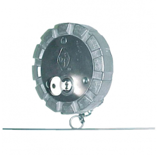 BESTfit Aluminum Vented Locking Fuel Cap For Kenworth