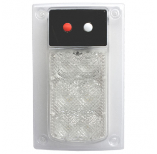 8x5 Inch LED Dome Light with Inner Optics and Switch