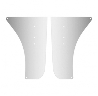 Kenworth W900L Lower Hood Panel, Stainless Steel, Replaces OEM, Fits 1989+ Models, Includes Hardware Kit, Trux Manufacturer