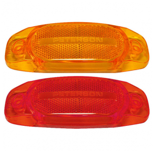 Hard-Hat Series Clearance & Side Marker Light with Reflex Replacement Lens