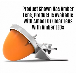 Under Frame Light Bracket with Amber GLO Watermelon Lights - 1 Piece