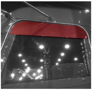 Peterbilt 389 Window Chops - Sleek, Durable Fit for Enhanced Style and Protection