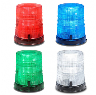 Spire 200 LED 1 Inch Pipe Mount Tall Dome Beacon - Durable and Bright