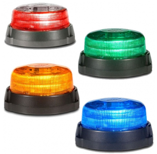 Pro LED Short Dome Beacon Light - High Visibility, Durable, Compact Design