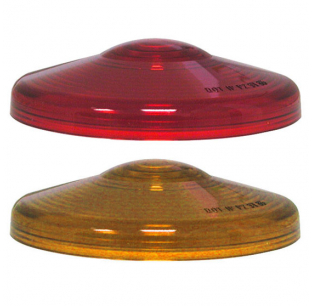 Single-Face Stop, Turn, Tail Light Replacement Lenses - Fits Various Models