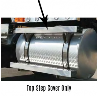 Mack CV713 2002-2007 Top Entry Step Cover - Durable, Perfect Fit
