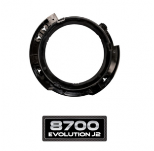 2017 Jeep 7 Inch Round Passenger Side Headlight Single Mounting Ring