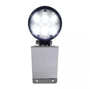Small Z Shaped Light Bracket Kit with 4.5 Inch LED Work Light - Compact and Efficient Lighting Solution