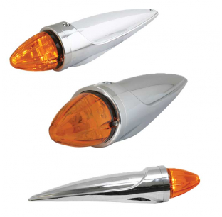 19 LED Cab Marker Light for G1K with Stainless Steel Bezel - Durable and Bright