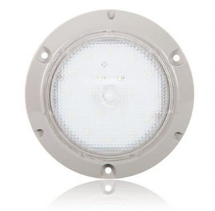 5.5 Inch Dome Light with PIR Sensor, Touch Switch, 325 Lumens, Energy Efficient Lighting