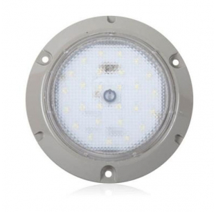 5.5 Inch Dome Light with Touch Switch, 24 LEDs, Energy Efficient Lighting