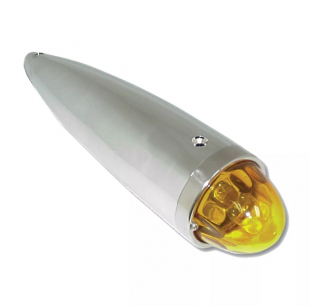 Cab Marker Lights with Chrome Die Cast Housing - Durable and Stylish Truck Lighting Solution