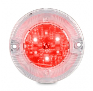 Commander 3 Dual Red and White LED Steady Flash Compartment Light for Enhanced Visibility