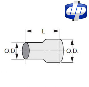 Stainless Plain End Expanders Reducers 35P-3050S for 3-5 inch size fittings