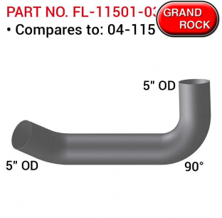 Freightliner Replacement Pipe - Replaces Part # 04-11501-003