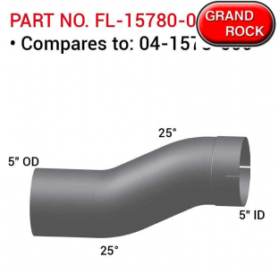 Freightliner Replacement Pipe - Fits Part # 04-15780-000