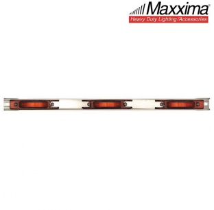 Red Aluminum ID Bar, 17.1