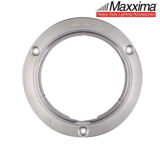 4 Inch Round Stainless Steel Security Flange | Fits Many Truck Models | Maxxima 5 Year Warranty