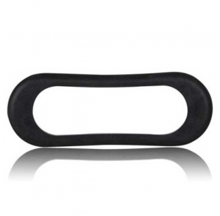 Black Vinyl Grommet for M20384 Series Warning Lights - Fits Truck Models & OEM Replacements - Maxxima 5 Year Warranty