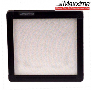 3 x 3 Flat Panel White LED Interior Cargo Light - Warm/Cool White, 80-100 Lumens, 12.8 VDC, Ultra Thin Design, Maxxima 5-Year Warranty