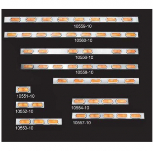 Roadworks Channels with Light Oval Holes - 9 Inches - Various Sizes Available