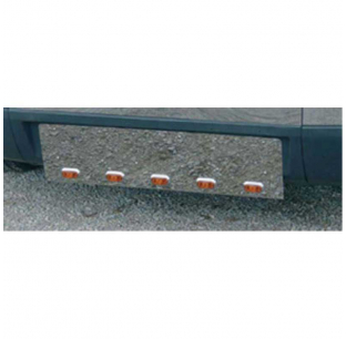 Roadworks FLD Front Bumper Insert with Light Holes - No Lights Included - Fits Truck Model - 1 Year Warranty