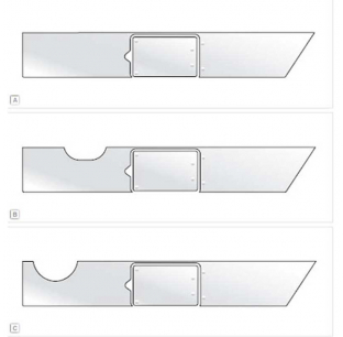 Freightliner FLD Upper Fairing Scuff Kits by Roadworks - Durable and Easy to Install