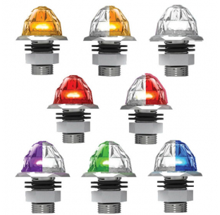 8 Pack 3/4 Inch Mini Watermelon Series Hero Light - Perfect for Small Spaces