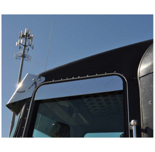 Kenworth 5 Inch Window Chop Top - Custom Fit for Kenworth Trucks
