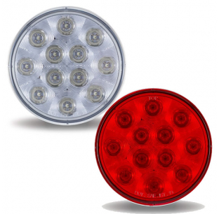 4 Inch Round LED Stop, Turn, Tail Light - Universal Fit