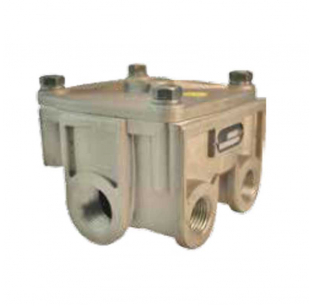R-12H Relay Valve - Horizontal Mount, 2 Side Ports, Replaces Bendix R-12H