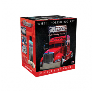 Zephyr 4 Piece Wheel Polishing Kit for a Brilliant Shine