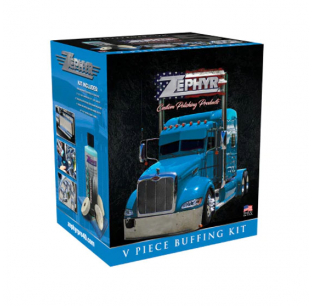 Zephyr 5 Piece Buffing Kit for Polishing and Detailing