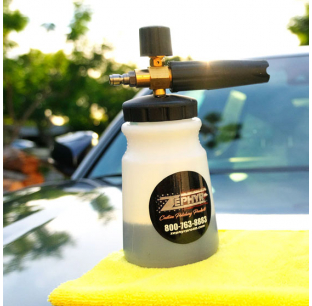 High-Pressure Soap Foam Cannon for Car Wash - Fits Most Pressure Washers