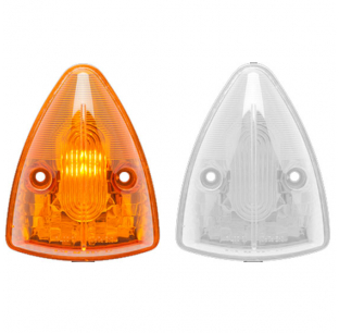 15 LED Amber Cab and Clearance Light - Durable, Bright, and Easy to Install