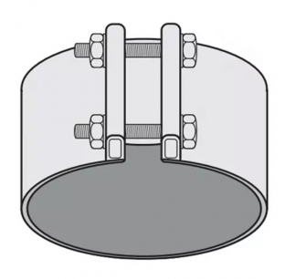 Stainless Steel Tru-Seal Clamp - Polished Finish, Durable and Secure