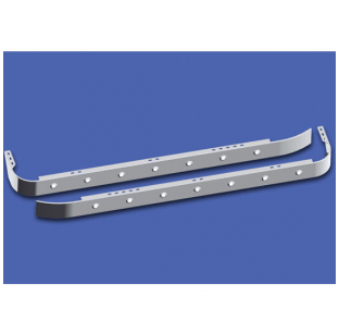 Kenworth T800 W900 2007+ Sleeper Skirts Without Extender 3.5 Inch Face