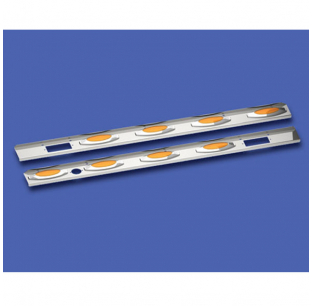 Mack CH Cab Skirts - Stainless Steel, Durable and Sleek Fit for Mack CH Trucks