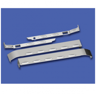 Mack CXU613 Cab/Sleeper Skirt Kits - Stainless Steel Fit