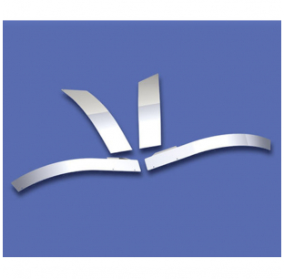 Volvo VT 880 2003+ Headlight Fender Guard Kit - Durable Protection for Your Truck