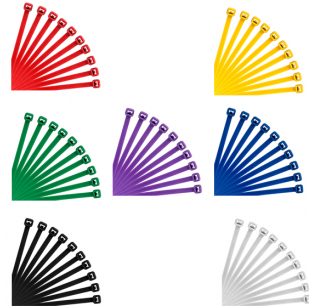 6 Inch Nylon Cable Zip Tie - Durable and Versatile for Organizing Cables and Wires