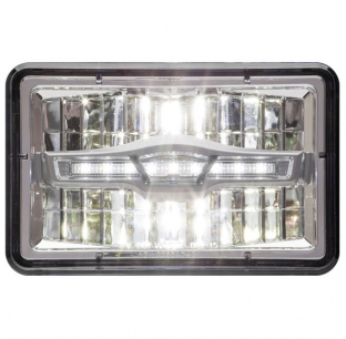 4x6 Inch 11 LED Low Beam Headlight - High Performance, Universal Fit