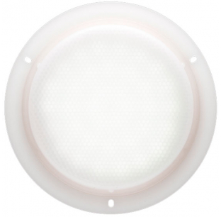 6 Inch Round 36 LED Interior Dome Light with .180 Male Bullet Plugs