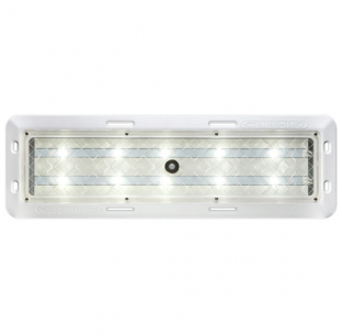18 Inch 8 LED Motion Sensor Dome Light for Extreme Temperatures - Durable and Efficient Lighting Solution