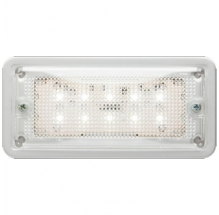 10 LED Surface Mount Interior Dome Light with SMD LED Diodes for Enhanced Illumination