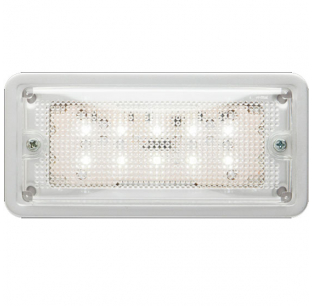 10 LED Interior Dome Light with SMD LED Diodes and .180 Male Bullet Plugs for Enhanced Vehicle Lighting