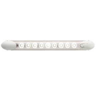 9 Inch 9 LED White Light with On/Off Switch - Energy Efficient Lighting Solution
