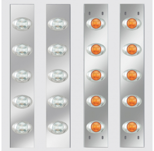 Western Star Constellation 1996+ Front Air Cleaner P3 Light Boxes